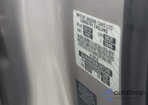 2011 Jaguar Xf from USA, damaged, VIN SAJWA0FB6BLR87240